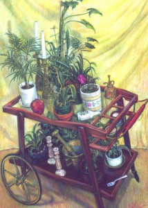 A Teacart and Friends - still life by Phil Kantz